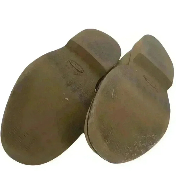 Joseph Abboud Men's Tan Leather Round Toe Wing Tip Lace Up Dress Shoes Size 12D - Picture 5 of 6